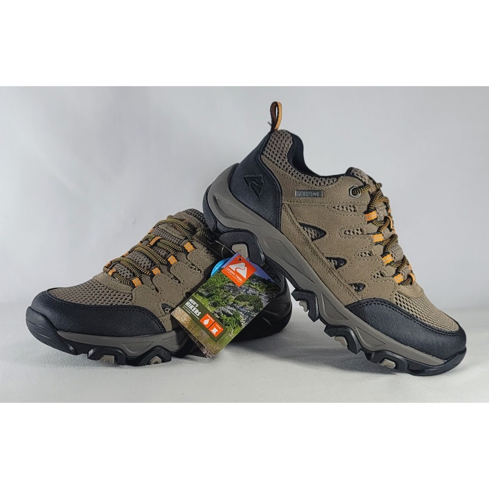 Ozark Trail Taupe Waterproof Lightweight Hiking Shoes Men's Size 7 NEW IN‎ BOX